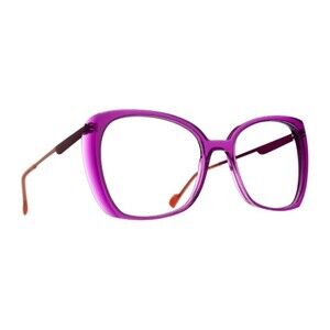 Blush Butterfly-Shape Eyeglasses With Purple Gradient - NWT